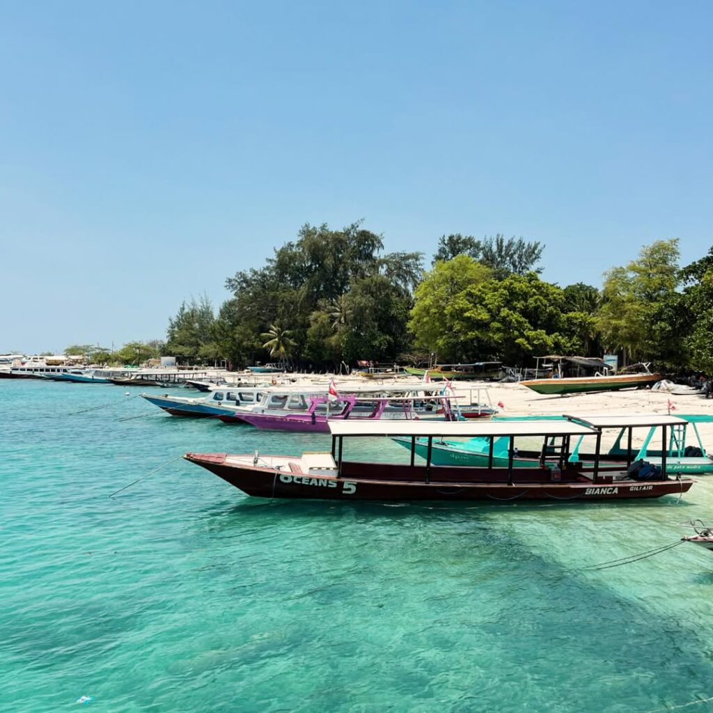sewa mobil lombok wisata gili trawangan