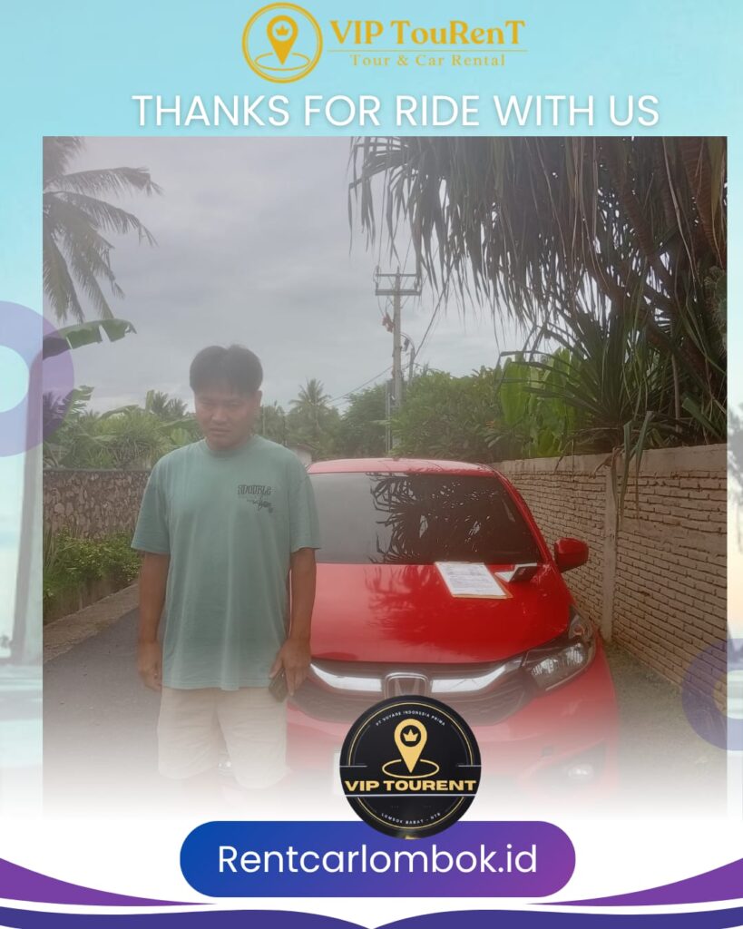 SEWA MOBIL LEPAS KUNCI LOMBOK BRIO