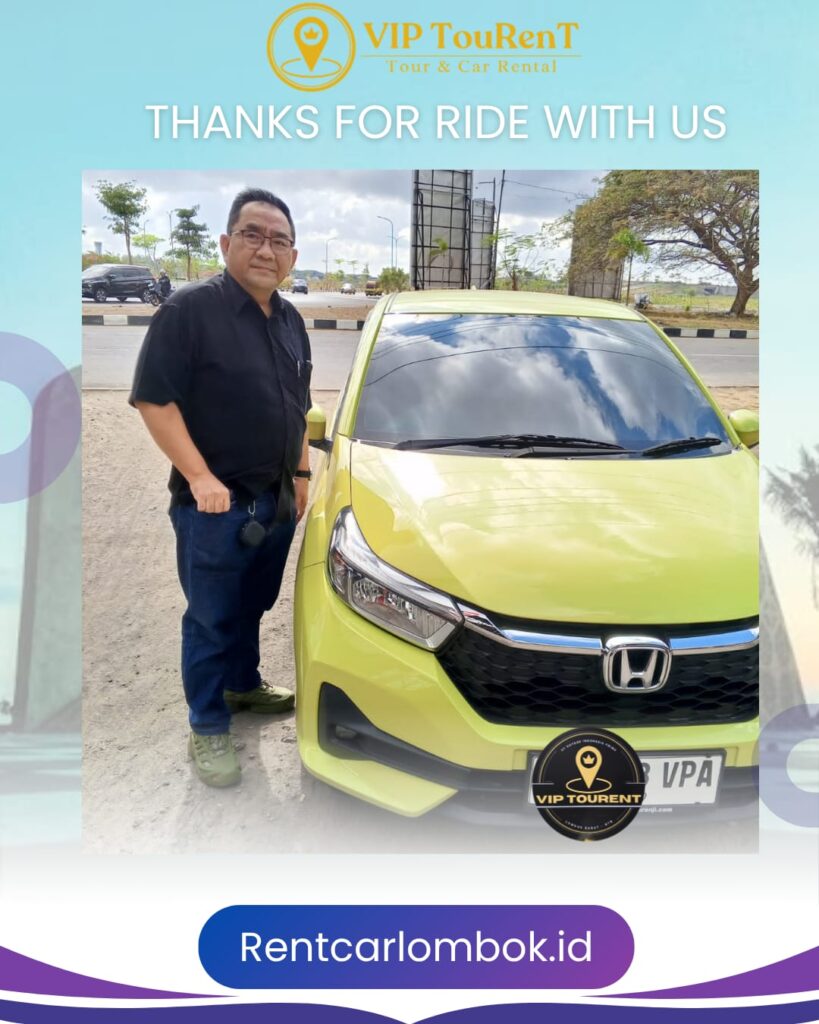 sewa mobil brio lombok