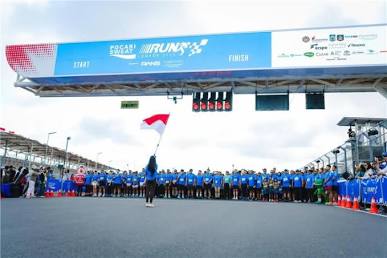 pocari run mandalika